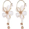 YouBella Jewellery Earings Gold Plated Floral Earrings for Girls and Women