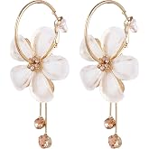 YouBella Jewellery Earings Gold Plated Floral Earrings for Girls and Women