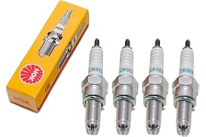 ARTIST UNKNOWN Juego de bujías NGK – 4 x CR8EK para Suzuki GSF/GSX
