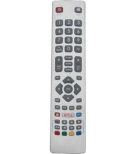 ALLIMITY Télécommande remplace pour Sharp Aquos 3D TV LC-43UI8652E LC
