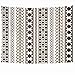 Produktbild Daawqee Wandteppiche Wall Hanging Art 80 x 60 Inches Motif Brown Romania Romanian Pattern Abstract Carpet Pixel Ethnic European Sewing Design Folklore Home Tapestries Office Bedroom Living Room Dorm