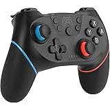Diswoe&1 Wireless Controller for Nintendo Switch, Rechargeable Remote Switch Controller Gamepad Joypad with Adjustable Turbo 