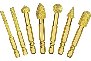 Slipstift för Grinder 7- sexkantsskaft av hårdmetall | Metallborrbyte för metall trä snideri slipning gravering slipning slip