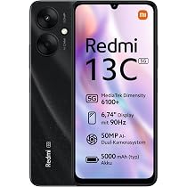 Xiaomi Redmi 13C 5G 4GB 128GB Black (Starlight Black) Dual SIM