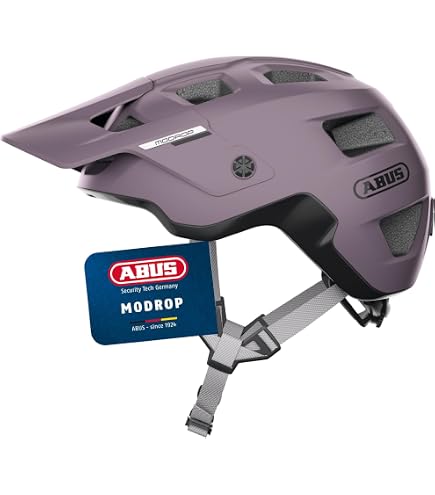 ABUS MTB-Helm MoDrop - robuster Fahrradhelm mit guter Belüftung für Mountainbiker - individuelle Passform - Unisex