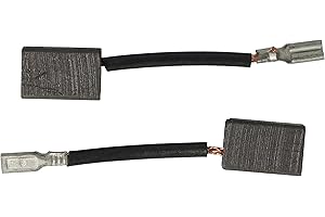 vhbw 2x Balais de charbon pour moteur compatible avec Hitachi/Hikoki DH 24DV, DH 24DVA, DH 25DAL, DH 25DL, DH 36DAL marteau piqueur