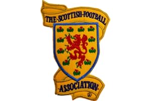 Best badge: Football Scotland Scottish The Lion Rampant Flag Patch Iron On Embroidered Patch (1)