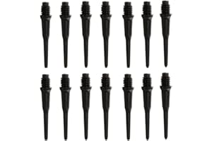 HRLORK 50/100 Packs Dart Points Plastic Soft Tip Darts Set Darts Attachment Spare Tips
