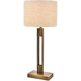 Avonni ML-9108-1E Eskitme Kaplama Masa Lambası, E27, Metal, 35 Cm