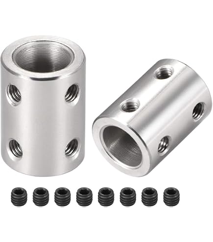 5 Accouplements Flexibles Pour Arbre Moteur 5-10mm - Sourcing Map