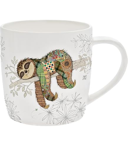 Lesser & Pavey Britische Kaffeetasse 'Eddie Elephant' – Große Keramiktasse Für Tee & Kaffee