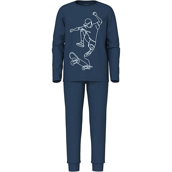 Schiesser jongens pyjama set, Donkergroen_181999, 140 Schiesser jongens pyjama set, Donkergroen_181999, 140
