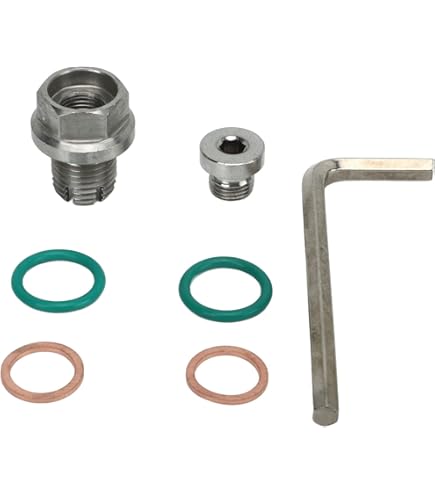 Oil Drain Plug Strainer O Ring For Yamaha Big Bear - Foto 12