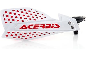 Acerbis X-Ultimate Protège-mains Blanc/rouge