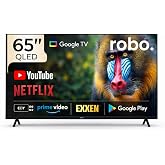 ROBO 65 in&ccedil; 165 Ekran 4K Ultra HD Uydu Alıcılı Smart QLED Google TV