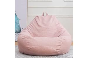 Highdi Poltrona Sacco (Senza Imbottitura) Poltrona Pouf 90x110cm Fodera per Pouf Gigante per Adulti e Bambini, Gaming Bean Bag Esterno ed Interni