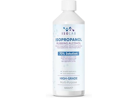 IsoLab - 70% snabbtorkande isopropylalkohol för ytbehandling, avfallskontroll och teknisk användning - Amazon Deal & Rabatt