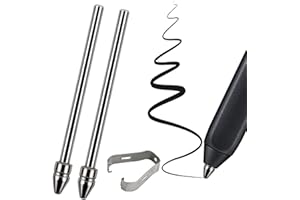 REEYEAR Pennini a punta fine in lega di titanio, universali, non usurati, compatibili con penna digitale BOOX Pen 2 Pro, iReader, IFLYYTEK, Lamy AL-Star Digital Pen, punte di ricambio per penna digitale