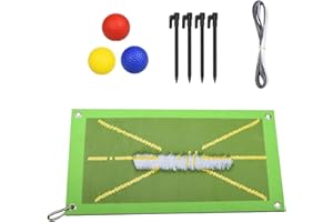 BBHKKL Golf Training Mat for Swing Detection Batting, Golf Übungsmatte für Indoor Outdoor, Tragbare Swing Accustrike Practice Mat, Hilfsmittel für das Golftraining