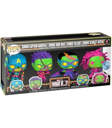 Funko Pop! Marvel: Blacklight Spider-Man Vinyl Figure
