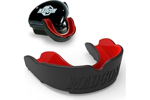 ‎MADGON MADGON Mundschutz für ideale Atmung & leicht Anpassbar | Sport Zahnschutz für Kampfsport MMA Boxen Kickboxen - Erwachsene