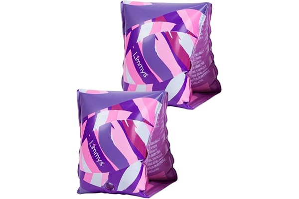 Brassards de Natation Enfant Limmys – Brassards Sécurisés et Confortables pour Enfants de 1 à 6 Ans – Brassards Flottants Doux et Durables pour Garçons & Filles