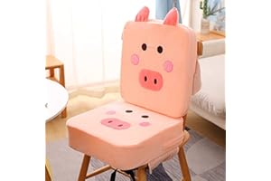 IIQI Rehausseur de chaise, Coussin Rehausseur Enfant Portable Eponge Confortable Coussins, Adapté pour les Repas des Jeunes Enfants. (D)