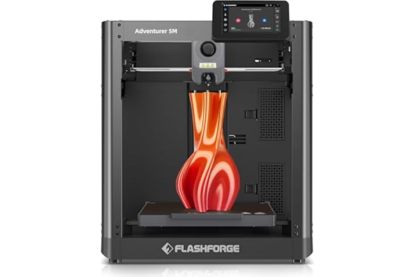 FLASHFORGE AD5M 3D-skrivare, helautomatisk nivellering max 600 mm/s höghastighet, 280 ℃ snabbfrigörande munstycke, CoreXY-str