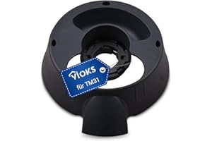 VIOKS Base de Recipiente de Repuesto para la Base del Recipiente de Mezcla Thermomix de Vorwerk - Recipiente de Mezcla Thermomix TM31 Piezas de Repuesto para el Robot de Cocina Thermomix Vorwerk TM31