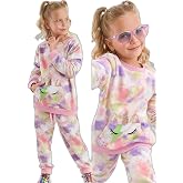 Unicorn Batik Desenli Kız &Ccedil;ocuk Eşofman Takım