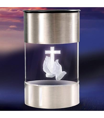 ASOFTY 2 Pezzi Luce Solare A LED Per Tomba, Candela Solare Con 2 - 13