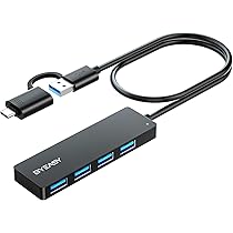 BYEASY USB C Hub, 7IN1 Docking Station, 4K HDMI, 100W PD