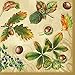 Produktbild Servietten/Napkins/33x33cm/Serviettentechnik/Herbstblätter/Kastanie/Eiche