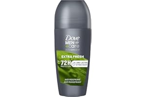 DOVE MEN + CARE Dove Men+Care Advanced Extra Fresh Déodorant avec technologie triple action et ¼ de crème hydratante anti-transpirante à bille pour 72 heures de protection contre la transpiration et les odeurs 50 ml