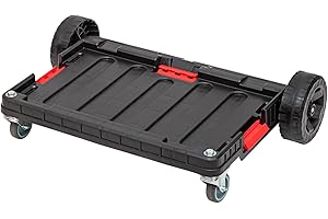 4U-ONLINEHANDEL QBRICK Chariot de transport à plateforme Chariot à outils