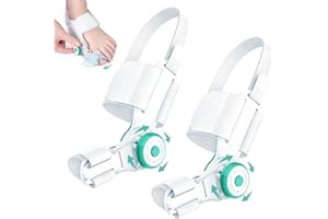 TENICORE Orthese Hallux Valgus Corrective Hallux Valgus Correction Redresseur Separateur D'orteil Orthopédique Coussinet Intérieur en Silicone et Sangle de Talon Antidérapante Orteils 2pce