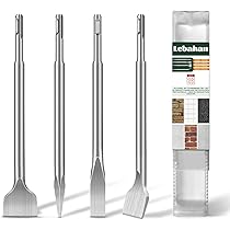 Scalpello SDS Plus Per Piastrelle 165x75mm | Curvatura 25&deg; | Per Martelli Demolitori E Perforatori