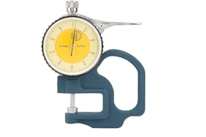 HILITAND Spessimetro digitale 0-10 mm, 0-0,4 '', micrometro elettronico preciso dello spessimetro con display LCD