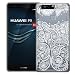 Produktbild Huawei P9 Backcover, Conie Mobile Silikon Schutzhülle im Mandala Design Hülle aus TPU transparent Muster kratzfest