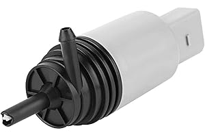 HLYJOON Bomba de lavado de parabrisas | Motor de pulverización de agua OE 67126934159 Repuesto para E92 E91 E90 E88 E87 E82 E81 E66 E65 E64 E63 E61 E60