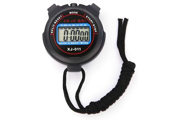 Chronomètre,Chronomètre Minuteur Sport,Chronomètre électronique de Sport de Haute Précision,Digita LCD Timer,pour Les entraîneurs et arbitres