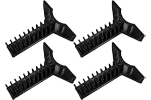 ‎BURI BURI 4X Befestigungs-Clip für Blumenkasten | kompatibel mit Corsica Flower Bridge & baugleichen Balkonkästen | sicherer Halt für Geländer & Brüstung