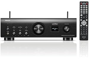 Denon PMA-900HNE Integrated Network HiFi Amplifier, Power Amplifier with Phono Equalizer, Analog Mode, Music Streaming via Wi-Fi, AirPlay 2, Bluetooth and HEOS Built-In, Roon Tested - Black
