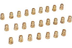 GEGONG Siept di getti di accordatura del carbo a motore universale Adattatore Dinamico 25pc Discussione M5 (55-115) per sistemi di carburazione ad alte prestazioni