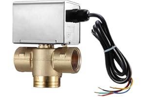 Valvola di zona motorizzata Valemo con microinterruttore aggiuntivo, 3 vie, DN25, normalmente chiusa, 230 VAC