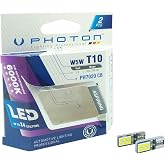 PHOTON Ampul T10 W5W 6+6 Led (2'Li Blister) PHT PH7020 B2