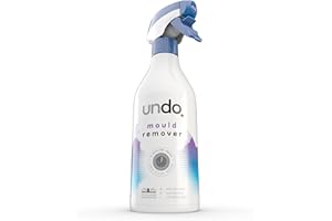 Undo Mould Remover Spray (500 ml) | Fast-Acting Active Powerful Cleaner for Black Mould, Mildew & Stains on Tiles, Walls, Ceilings, Bathroom, Kitchen