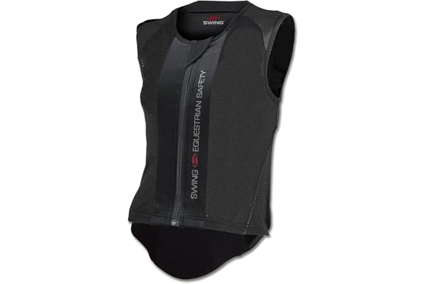 Gilet de protection dorsale pour l'équitation SWING P06 de Waldhausen - Souple - Pour adultes et enfants