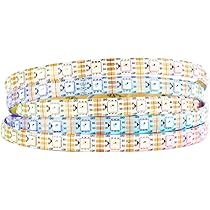 WS2815 (bijgewerkt WS2812B) 5m 300 individueel digitaal adresseerbare pixels RGB dual signaal-led flexibele lichtband 5050 SMD Magic Dream Color DC12V (WS2815, zwarte PCB 60 led IP65 5M