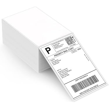 Étiquettes Adhésives 50x25mm - 10 Planches De 44 Étiquettes - Blanc Mat Laser/Jet D'encre